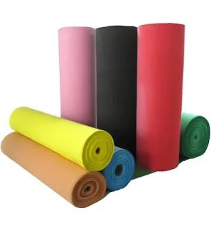 Rolos de EVA em diversas cores